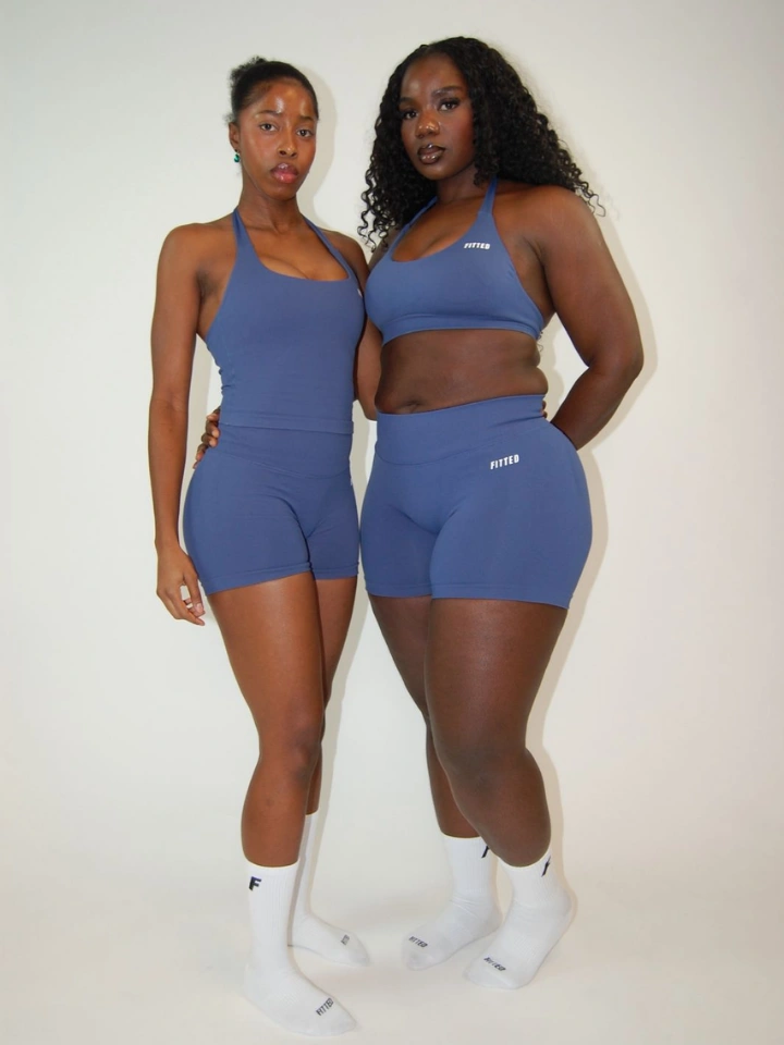 Sky Blue Halter Top - 2